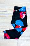 Legging noir fleuri (l) -- La Penderie du Paradis ?