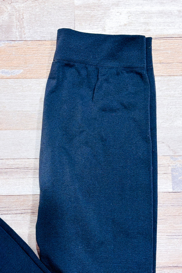Legging gris intérieur en polar (s/m)-Autres-La Penderie du Paradis 🕊