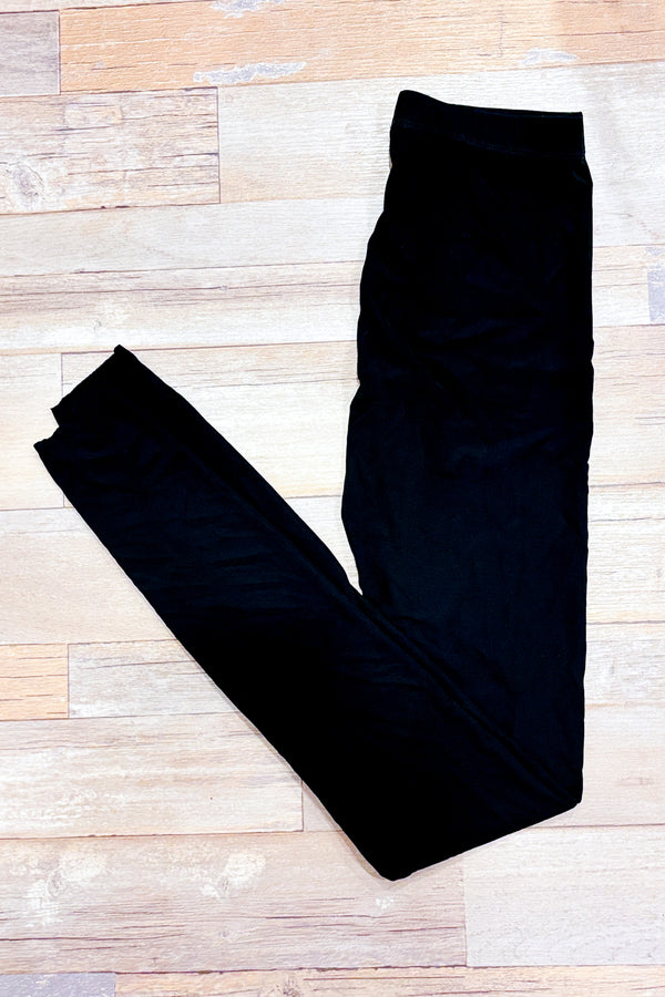 Legging noir en maille (xs)-H&M-La Penderie du Paradis 🕊