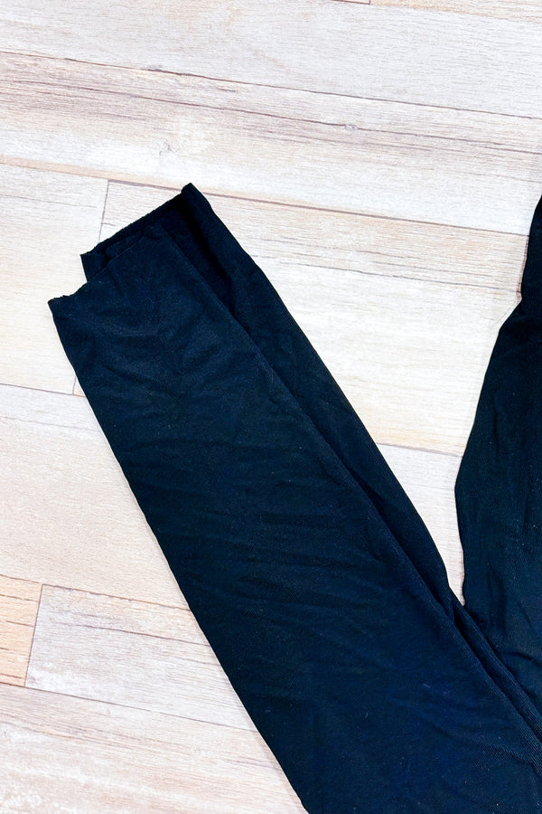 Legging noir en maille (xs)-H&M-La Penderie du Paradis 🕊