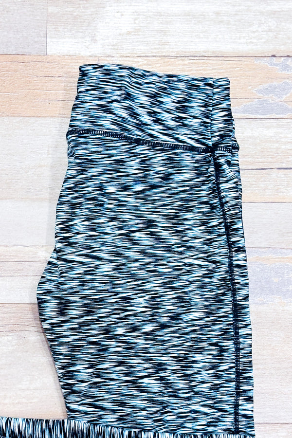 Legging 3/4 bleu à motifs* seconde main - Calvin Klein- La Penderie du Paradis