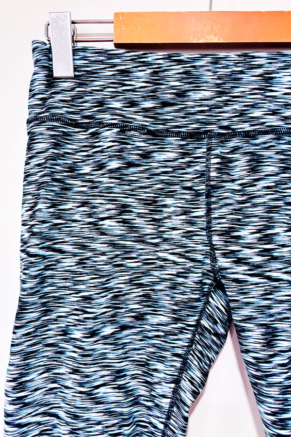 Legging 3/4 bleu à motifs* seconde main - Calvin Klein- La Penderie du Paradis