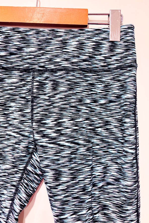 Legging 3/4 bleu à motifs* seconde main - Calvin Klein- La Penderie du Paradis