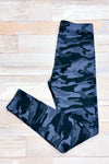 Legging gris et noir motif camouflage seconde main - George- La Penderie du Paradis