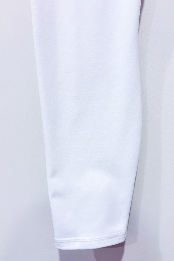 Legging blanc Define PowerHold 7/8 à taille haute seconde main - Fabletics- La Penderie du Paradis
