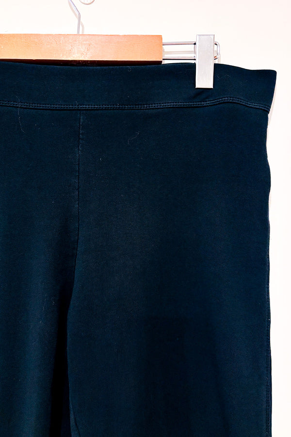 Legging noir en coton seconde main - Grey State- La Penderie du Paradis
