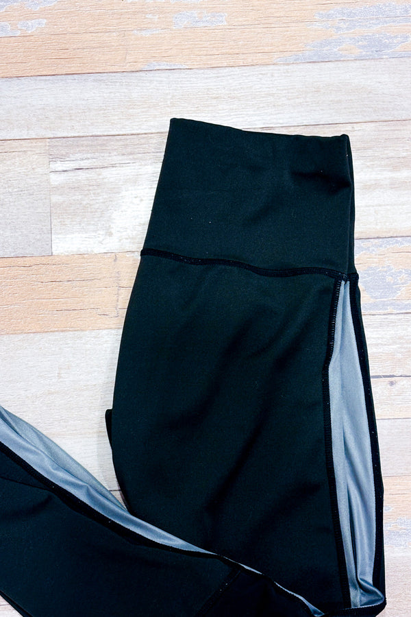 Legging sport noir et gris seconde main - Autres- La Penderie du Paradis