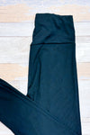 Legging noir côtelé à taille haute seconde main - SHEIN- La Penderie du Paradis