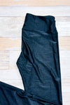 Legging noir lustré seconde main - Tokë- La Penderie du Paradis
