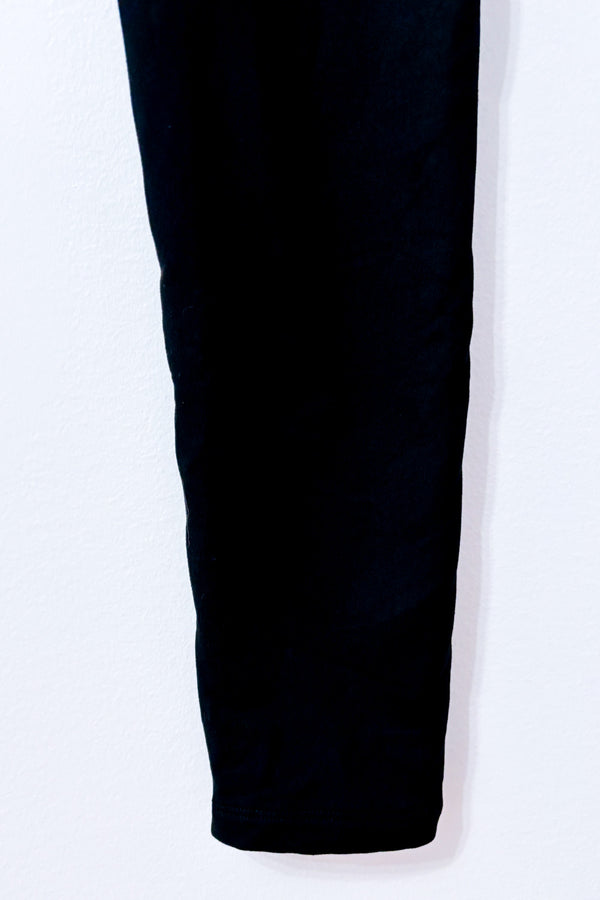 Legging noir doublé en polar taille haute seconde main - Autres- La Penderie du Paradis