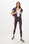 Legging sport mauve et beige color block* seconde main - Puma- La Penderie du Paradis