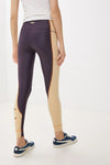 Legging sport mauve et beige color block* seconde main - Puma- La Penderie du Paradis