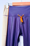 Legging sport mauve et beige color block* seconde main - Puma- La Penderie du Paradis