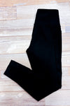 Legging noir avec poches et maille (s)-Ardene-La Penderie du Paradis 🕊