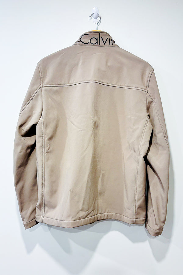 Manteau imperméable beige (m) - Homme seconde main Calvin Klein 