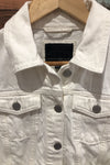 Manteau en jeans blanc (s) seconde main Banana Republic 