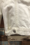 Manteau en jeans blanc (s) seconde main Banana Republic 