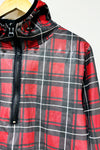 Manteau imperméable rouge à carreaux (m) seconde main Moose Knuckles 