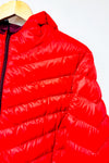 Manteau puffer orange en duvet (l) -- La Penderie du Paradis ?