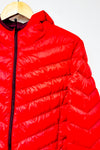 Manteau puffer orange en duvet (l) -- La Penderie du Paradis ?