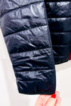 Manteau noir puffer Kara (m)