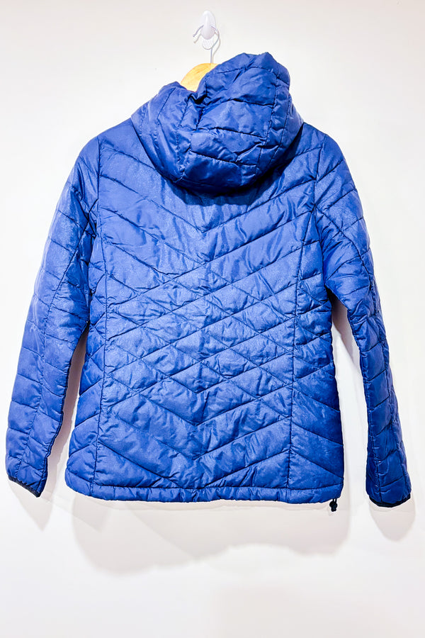 Manteau Emeline marine gaufré scintillant (s)-Lolë-La Penderie du Paradis 🕊