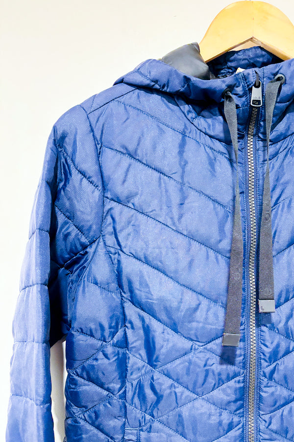 Manteau Emeline marine gaufré scintillant (s)-Lolë-La Penderie du Paradis 🕊
