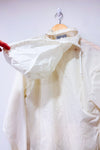 Manteau imperméable vintage beige avec pochette pour capuchon au collet (l)-Strands-La Penderie du Paradis 🕊