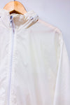 Manteau imperméable vintage beige avec pochette pour capuchon au collet (l)-Strands-La Penderie du Paradis 🕊