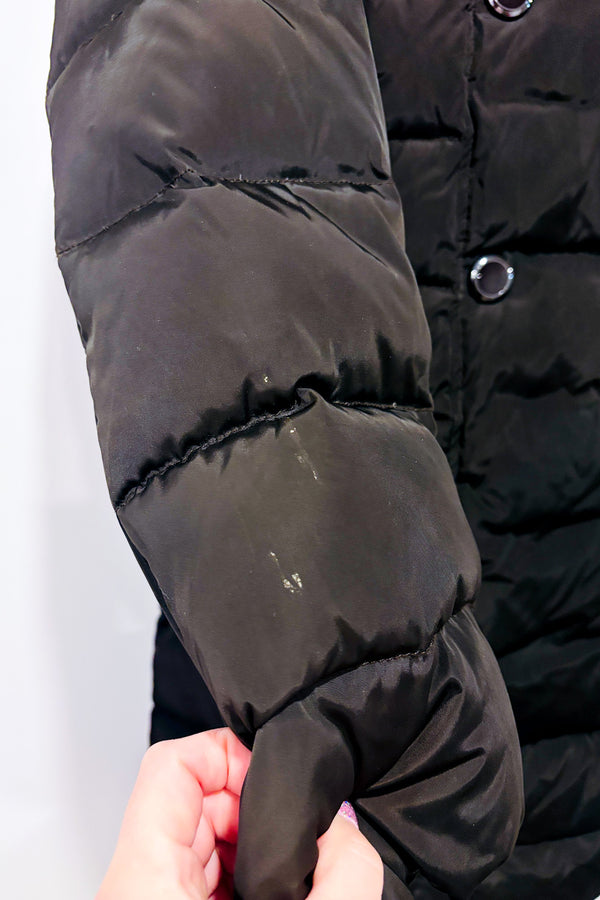 Manteau brun puffer rembourrage en duvet (xs)* seconde main - Soia & Kyo- La Penderie du Paradis