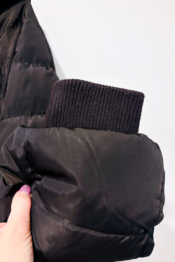 Manteau brun puffer rembourrage en duvet (xs)* seconde main - Soia & Kyo- La Penderie du Paradis