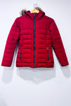Manteau puffer rouge (s)* seconde main - Liquid- La Penderie du Paradis
