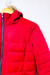 Manteau puffer rouge (s)* seconde main - Liquid- La Penderie du Paradis