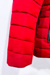 Manteau puffer rouge (s)* seconde main - Liquid- La Penderie du Paradis