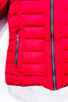 Manteau puffer rouge (s)* seconde main - Liquid- La Penderie du Paradis