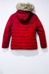 Manteau puffer rouge (s)* seconde main - Liquid- La Penderie du Paradis