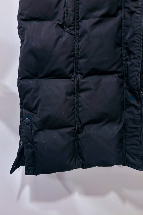 Manteau d'hiver noir puffer rembourré en duvet* seconde main - Flash Geo- La Penderie du Paradis