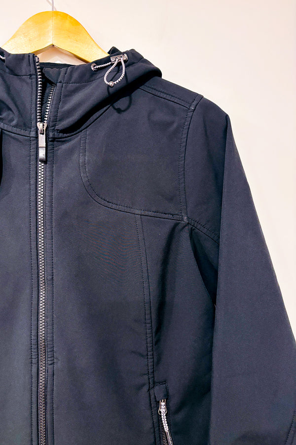 Manteau noir imperméable* seconde main - Lolë- La Penderie du Paradis