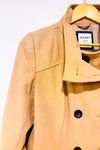 Manteau trench beige en laine seconde main - Old Navy- La Penderie du Paradis