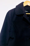 Manteau trench noir classique seconde main - George- La Penderie du Paradis