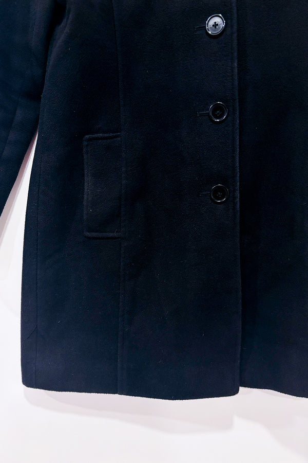 Manteau trench noir classique seconde main - George- La Penderie du Paradis