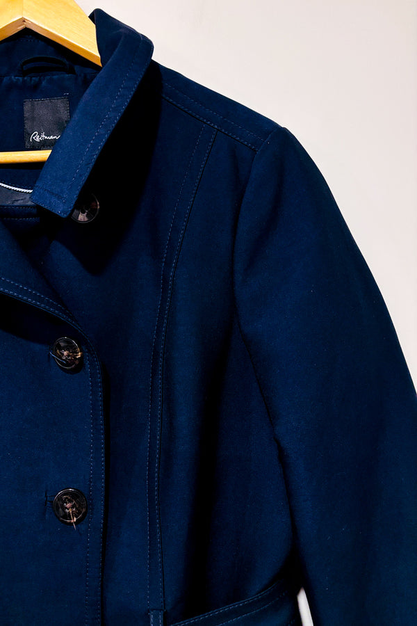 Manteau trench marine* seconde main - Reitmans- La Penderie du Paradis