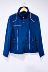 Manteau mi-saison léger marine * seconde main - Orly Sport- La Penderie du Paradis