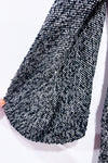 Manteau en laine noir et blanc seconde main - Renato Balestra- La Penderie du Paradis