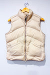 Veste puffer beige en duvet seconde main - Jacob Connexion- La Penderie du Paradis