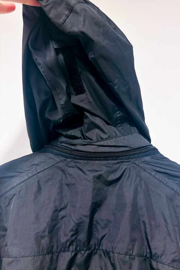 Manteau coupe-vent noir seconde main - Sail- La Penderie du Paradis