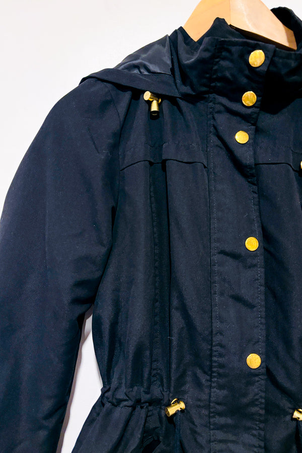 Manteau coupe-vent noir à cintrer seconde main - Vero Moda- La Penderie du Paradis