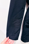 Manteau coupe-vent noir à cintrer seconde main - Vero Moda- La Penderie du Paradis