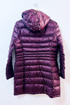 Manteau en duvet puffer bourgogne* seconde main - Andrew Marc- La Penderie du Paradis