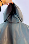 Parka d’hiver kaki imperméable à capuchon* seconde main - Helly Hansen- La Penderie du Paradis